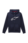 Alpinestars Ageless Zip V3 Hoodie med Dragkedja Blå-Vit