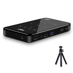 4K DLP Mini Projector Android WiFi Bluetooth Home Theater Portable LED Projector