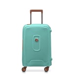 DELSEY PARIS - MONCEY - Valise Cabine Rigide Matière Recyclée et Recyclable - 55x35x25 cm - 38 litres - S - Amande