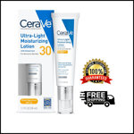 Cerave Ultra-Light Face Lotion/Face Moisturizer with Sunscreen (SPF 30)Daily use