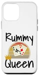 iPhone 12 mini Funny Rummy Queen Card Game Winner Mom Mother Grandmother Case