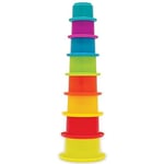 PETERKIN | Play & Learn – STACKY – multicoloured stacking cups | Stack, scoop and pour! | Pre-school Toys | Sand & Water Toys | Ages 12m+