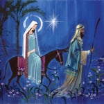 The Journey Christmas Charity Cards Helen & Douglas House Mary and Joseph Xmas