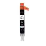 1 Black (CLI) Ink Cartridge to replace Canon CLI-581Bk (581XLBk) Compatible