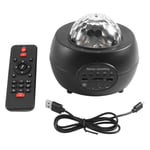 LED Starry  Projector Lamp,Bluetooth Music Player , Remote Control,Timer7505