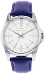 Ben Sherman Silver Dial Navy Blue Strap Watch