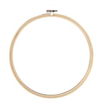 Rayher cadre de broderie en bois cercle à broder de 17 cm de diamètre et de 8 mm d épaisseur tambour à broder spécialement conà§u pour la broderie