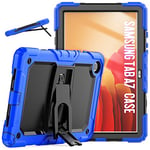 Samsung Galaxy Tab A7 Case, Cover for Galaxy Tablet A7 Case, 3-Layer Full Body Shock Protection for Samsung Tab A7 10.4 Inch Case SM-T500/SM-T505/SM-T507 Blue