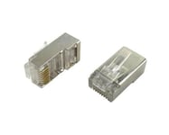 Connecteur RJ45 Cat. 6 blindé spécial tous câbles sachet de 100