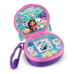 VTech - Gabby et La Maison Magique, Console Magi'Pocket, Mini Console de Jeu Portable avec Écran Animé, 10 Cadrans, 4 Jeux, Cadeau Enfant de 3 Ans à 7 Ans - Contenu en Français