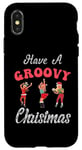 iPhone X/XS Groovy Christmas Office Party Dancing Outfits For Women Case