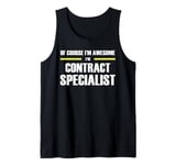 "The Original Awesome" Contract Specialist Tank Top