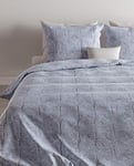 Zo!Home Rocky Duvet Cover, Bleu, 260 x 220 cm