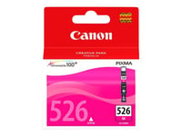 Canon CLI-526M - Magenta - originale - blister - réservoir d'encre - pour PIXMA iP4950, iX6550, MG5350, MG6150, MG6250, MG8150, MG8250, MX715, MX885, MX892, MX895