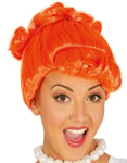 Orange Flintstones Inspirerad Wilma Peruk