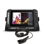 Lowrance Elite FS 7 med HDI-ekolodsgivare