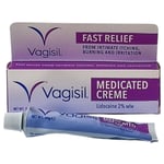 Vagisil Medicated Cream Fast Relief from Intimate Itch Burning & Irritation 30 g