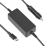 Chargeur de Voiture USB C 65 W pour Ordinateur Portable 12-24 V Type C Universel pour MacBook Pro 2016-2020 13" / Air Lenovo Thinkpad Acer ASUS Chromebook Samsung Dell HP et Autres appareils