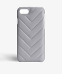 The Case Factory iPhone SE 2020 Skal V Nappa Grey