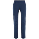 MILLET - Trekker Stretch Pant III W - Pantalon Femme - Respirant - Randonnée, Trekking, Lifestyle - Bleu