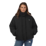 Levi's Womenss Levis Pillow Bubble Shorty Puffer Jacket in Black - Size 10 UK