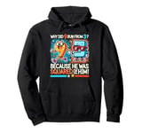 Math Joke Why Did 9 Run From 3 Because He Was Squared of Him Pullover Hoodie