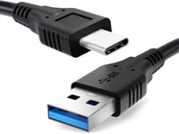 Câble Usb De Données Data (Long Connecteur, 1M) Compatible Avec Ulefone Armor 10 5G, 9, 9E, 8, 7, 7E, 6, 6E, 6S, 3, 3W, 2, X8 Cordon Usb De Charge Usb C Type C Vers Usb A 3.1 Gen 1 3A Fil Pv[L113]