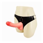 Baile harnais collection strapon avec dildo et testicles chair 18,3 cm  toys  Ha