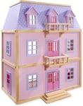 Melissa & Doug Multi-Level Wooden Doll House