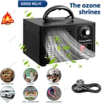 60000mg/h Ozone Generator Machine Home Industrial Air Purifier Ozonator Ozonizer