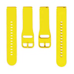 Bracelet De Montre En Silicone Pour Nokia Withing Steel Hr,Bracelet De Rechange Sport,Accessoires,18mm,36mm - Type Yellow-18mm