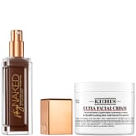 Urban Decay Stay Naked Foundation x Kiehl's Ultra Facial Cream 50ml Bundle (Various Shades) - 90WO