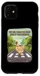 Coque pour iPhone 11 Chicken Funny Why Did I Cross The Road No of Your Business