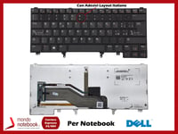 Clavier Notebook DELL Latitude E6220 E6420 E6320 E5420 Avec Adhésifs Layout Ita