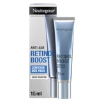 Neutrogena | Soin Anti-Âge Retinol Boost Contour des Yeux (tube de 15 ml) – Soin du visage pour combattre les signes de l'âge, ridules et pattes d'oies