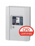 UTC Fire & Security Conventional fire panel with user interface with scandinavian key - 2 zone