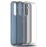 Myway Pack of 3 cases for Samsung Galaxy A54 5G Soft, Transparent