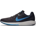 Nike Herren Laufschuh Air Zoom Structure 21, Men's Training Shoes, Grey (Obsidian/Blue Hero-Thunder Gre 404), 6 UK (40 EU)