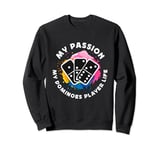 My Passion My Classic Dominoes Board Game Dominoes Player Sweatshirt