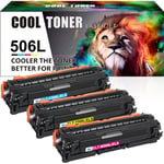 3x Toner Compatible for Samsung CLT-506L CLX-6260 CLX-6260ND CLX-6260FW 6260FD