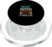 Que se passe-t-il au Book Club Bookworm Book Lover PopSockets PopGrip pour MagSafe