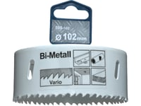 Kwb 598102, Single/Enkelt, Drill, Aluminium, Kopper, Gipsplater, Plastikk, Stål, Tre, Hvit, Bimetall, Høy-Hastighets Stål (Hhs), Cobalt Alloy High-Speed Steel (Hss-Co)