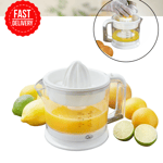 Quest 600ml Electric Citrus Juicer Press Machine Pulp Control Easy Pour Sqeezer