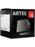 SG Armaturen Artes udendørs væglampe 8W LED 3000K, sort