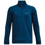 Under Armour Junior Boys Kids AF Fleece Half Zip Lightweight Pullover Top