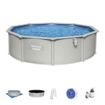 Piscine BESTWAY Hors Sol Piscine BESTWAY Hors Sol Hydrium™ diamètre 460 x 120 cm, Filtre à Sable