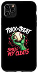 Coque pour iPhone 11 Pro Max Trick or Treat Smell My Cleats Baseball Halloween