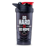 Shieldmixer Hero Pro Classic Shaker for Whey Protein Shakes and Pre Workout, BPA Free, 700 ml, Freeze Mini