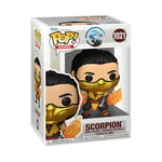 Funko Pop! Games: MK1- Scorpion - Mortal Kombat Game Franchise - Figurine en Vinyle à Collectionner - Idée de Cadeau - Produits Officiels - Jouets pour Les Enfants et Adultes - Video Games Fans