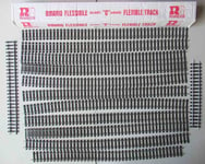 Rivarossi 7911 Ech O 8 Rails Droits Flexible 90 cm Rails Acier + des Chutes Neuf